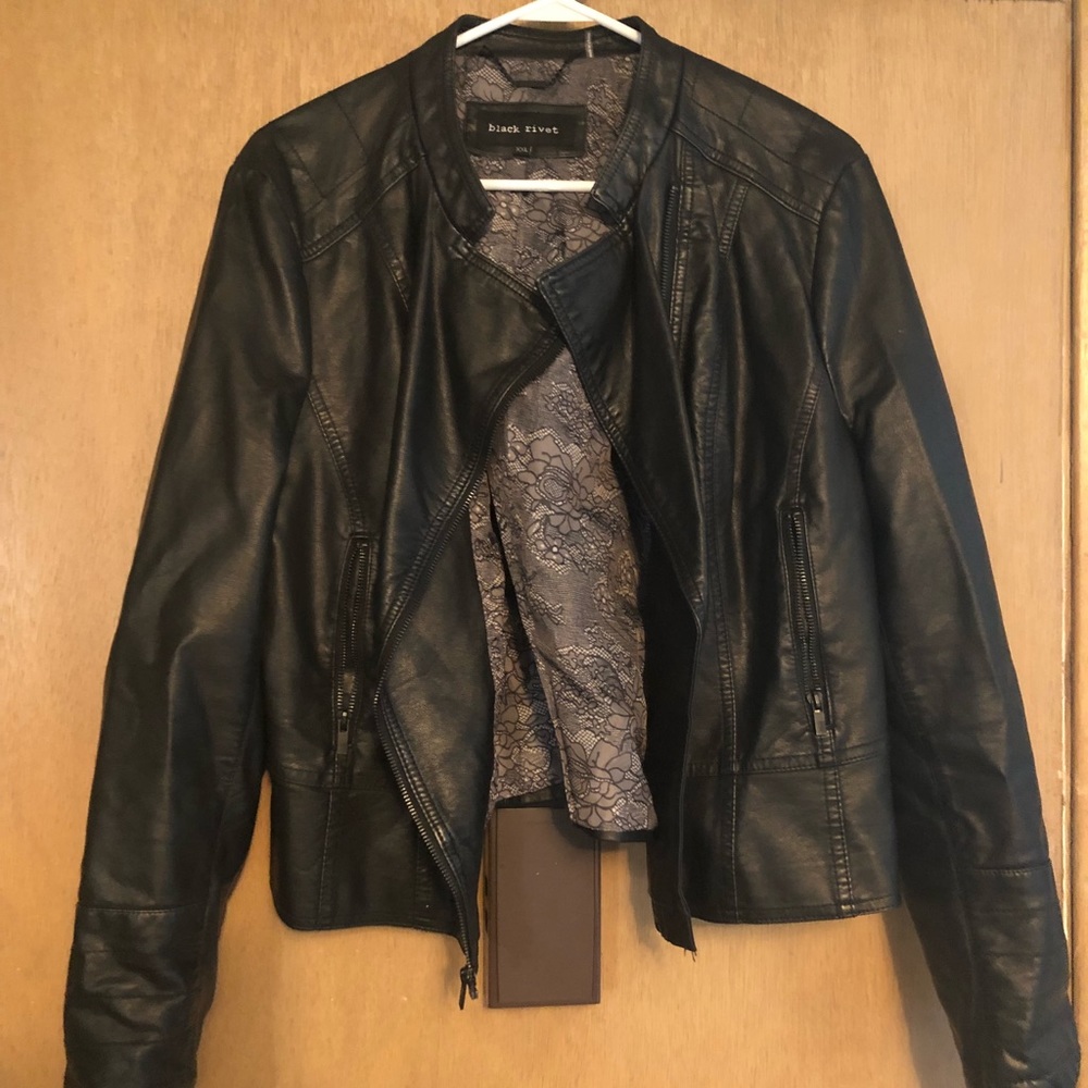 Leather jacket